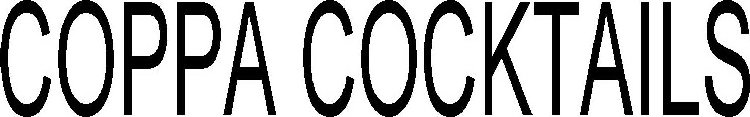 COPPA COCKTAILS