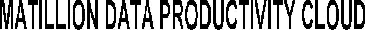 MATILLION DATA PRODUCTIVITY CLOUD