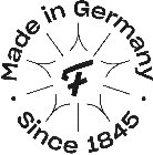F MADE IN GERMANY SINCE 1845