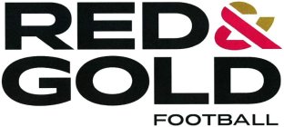 RED & GOLD FOOTBALL