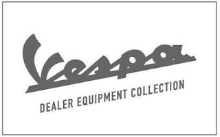 VESPA DEALER EQUIPMENT COLLECTION