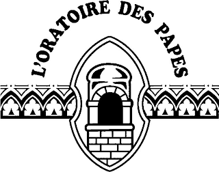 L'ORATOIRE DES PAPES