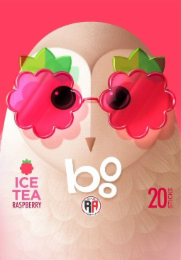 BOO RA ROYAL ARMENIA ICE TEA RASPBERRY 20 STICKS