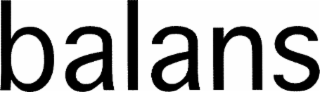 BALANS