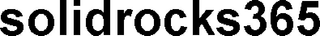 SOLIDROCKS365