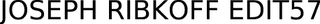 JOSEPH RIBKOFF EDIT57