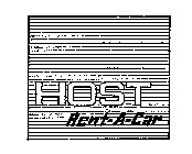 HOST RENT-A-CAR