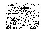 HOJA DE HONDURAS