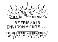 REFRIG/AIR ENVIRONMENTS (PLUS OTHER NOTATIONS)