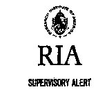 RIA SUPERVISORY ALERT