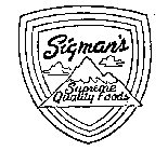 SIGMAN'S SUPREME QUALITY FOODS