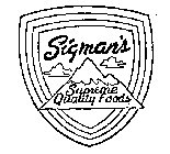 SIGMAN'S SUPREME QUALITY FOODS