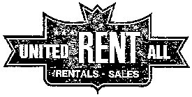 UNITED RENT ALL (PLUS OTHER NOTATIONS)