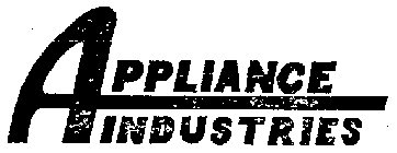 APPLIANCE INDUSTRIES