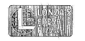 LONZA'S FRESH PIZZA