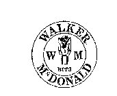 WALKER-MCDONALD (PLUS OTHER NOTATIONS)