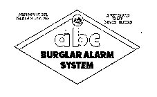 ABC BURGLARALARM SYSTEM (PLUS OTHER NOTATIONS)
