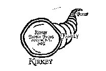 KIRBY FAMILY FOODS (PLUS OTHER NOTATIONS)