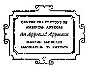CENTER FOR EDITIONS (PLUS OTHER NOTATIONS)