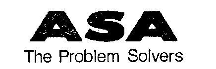 ASA THE PROBLEM SOLVERS