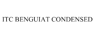 ITC BENGUIAT CONDENSED