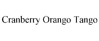 CRANBERRY ORANGO TANGO