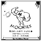 M MOOKIES COOKIE OF THE GODS ENJOYED BY HUMANS EVERYDAY EVERYWHERE BY NUTRITIOUS PLANET