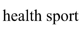 HEALTH SPORT