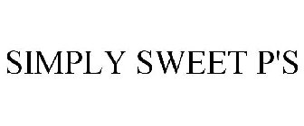 SIMPLY SWEET P'S