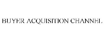 BUYER ACQUISITION CHANNEL