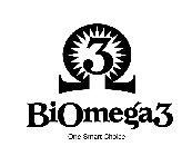 BIOMEGA3 ONE SMART CHOICE.