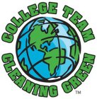COLLEGE TEAM CLEANING GREEN