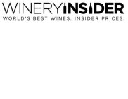 WINERY INSIDER WORLD'S BEST WINES. INSIDER PRICES.