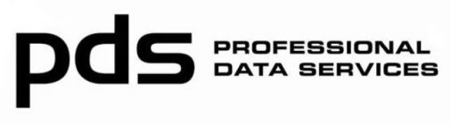 PDS PROFESSIONAL DATA SERVICES