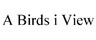 A BIRDS I VIEW