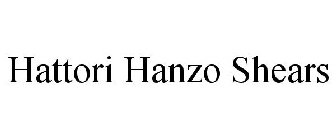 HATTORI HANZO SHEARS