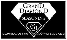 GRAND DIAMOND SEASONING GD DIAMONDS ARENOW A COOK'S BEST FRIEND