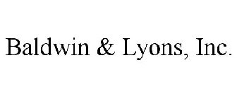 BALDWIN & LYONS, INC.