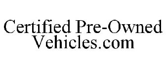 CERTIFIED PRE-OWNED VEHICLES.COM
