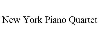 NEW YORK PIANO QUARTET