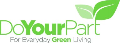 DOYOURPART FOR EVERYDAY GREEN LIVING