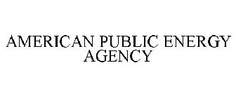 AMERICAN PUBLIC ENERGY AGENCY