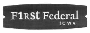 F1RST FEDERAL IOWA
