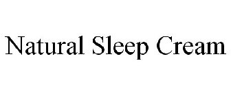 NATURAL SLEEP CREAM