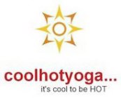 COOLHOTYOGA...IT'S COOL TO BE HOT