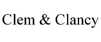 CLEM & CLANCY