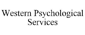 WESTERN PSYCHOLOGICAL SERVICES