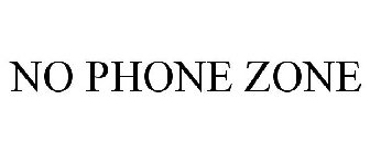 NO PHONE ZONE