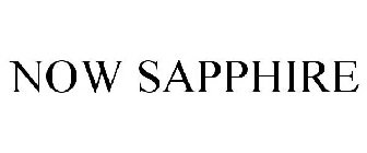 NOW SAPPHIRE