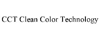 CCT CLEAN COLOR TECHNOLOGY